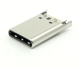 DX07P024AJ5R1500, USB Connectors Type C USB 3.1 Gen 2 Slim Plug