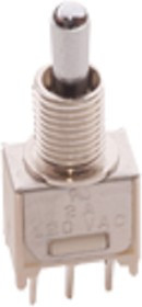 T101MH9CBE, Toggle Switch, Through Hole Mount, (On)-(On), SPDT, Through Hole Terminal
