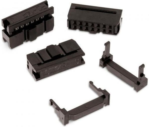 61202423021, 24-Way IDC Connector Socket for Cable Mount, 2-Row