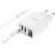 Блок питания (сетевой адаптер) HOCO C86A Illustrious 2xUSB, 2.4A с кабелем micro USB (1м) с дисплеем