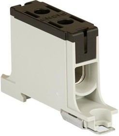 2016061610, Conn Terminal Block 2 POS 1mm Screw ST DIN Rail 150A/Contact