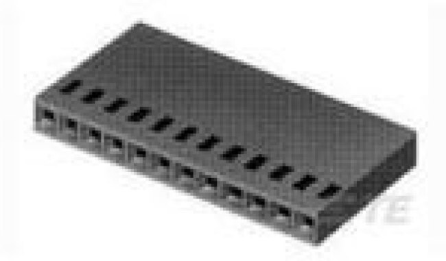 2-87499-5, AMPMODU MOD IV Female Connector Housing, 2.54mm Pitch, 14 Way, 1 Row 2-87499-5, AMPMODU MOD IV Female Connector Housing, 2.54mm Pitch, 14 Way, 1 Row