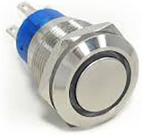 AV2210E324Q04, Pushbutton Switches AV22 SPM 3A MOVE RING LED RED 24V