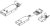 GSB317131HR, USB Cables / IEEE 1394 Cables USB 3.0 Type A Plug Cable Type Overmold