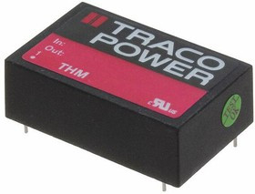 THM6-1222, Преобразователь: DC/DC, 6Вт, Uвх: 9-18В, Uвых: 12ВDC, Uвых.2: -12ВDC