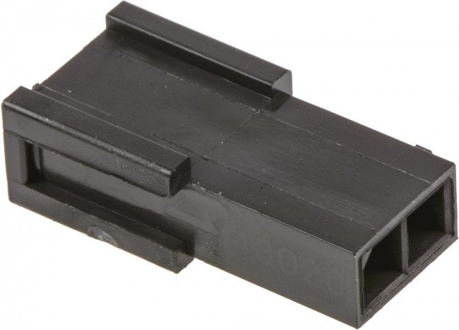 MX-43020-0201, Вилка, провод-провод, "папа", Micro-Fit 3.0, 3мм, PIN: 2, на провод