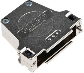 FMK3G-K201 / 1731110058, FMK Series Die Cast Zinc D Sub Backshell, 25 Way, Strain Relief