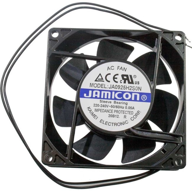 Вентилятор Jamicon JA0925H2S0N-L 220v 2pin 92x25 0.05A Вентилятор Jamicon JA0925H2S0N-L 220v 2pin 92x25 0.05A