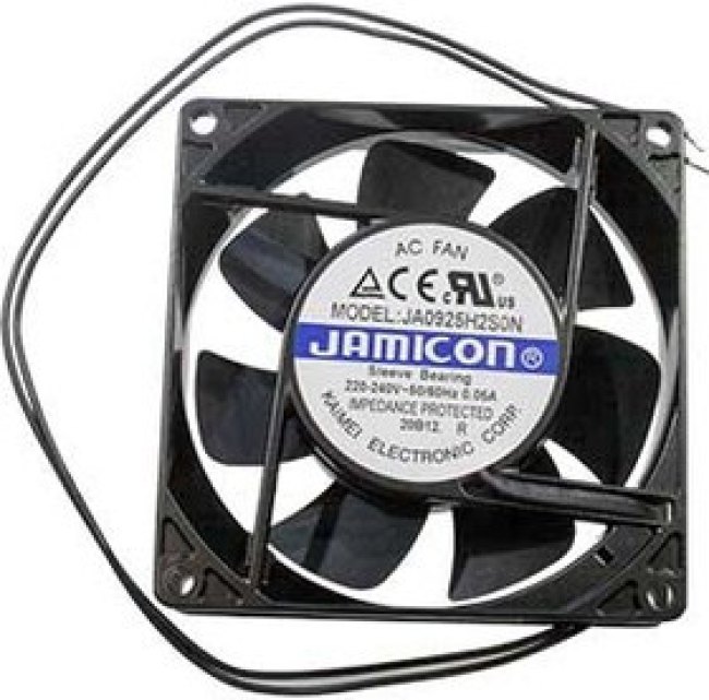 Вентилятор Jamicon JA0925H2S0N-L 220v 2pin 92x25 0.05A Вентилятор Jamicon JA0925H2S0N-L 220v 2pin 92x25 0.05A
