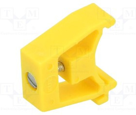 KU-15, Держатель, ZUG-G10, ZUG-G4, желтый, Шир: 8,6мм, полиамид, TS15
