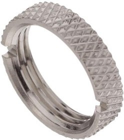 112-NUT-KNURL, RF Connector Accessories BNC75 ACC 112-SPANNER NUT