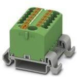 3273228, DIN Rail Terminal Blocks PTFIX6/12X2,5NS35AGN 2.5mm2 w/6mm2 feedi