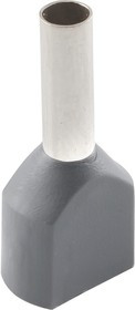 Наконечник НШвИ 2 ТЕ- 2510 -2,5мм2 серый 100шт 1900505