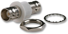 B7771B3-ND3G-50, РЧ/Коаксиальный адаптер, BNC, Гнездо, BNC, Гнездо, Прямой Переходник с Гайкой, 50 Ом