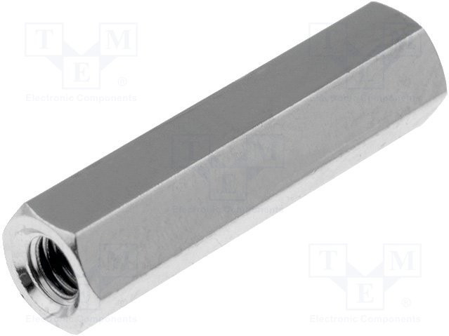 113X20, Дистанцирующая стойка с резьбой, Внутр.резьба M3, 20мм, латунь