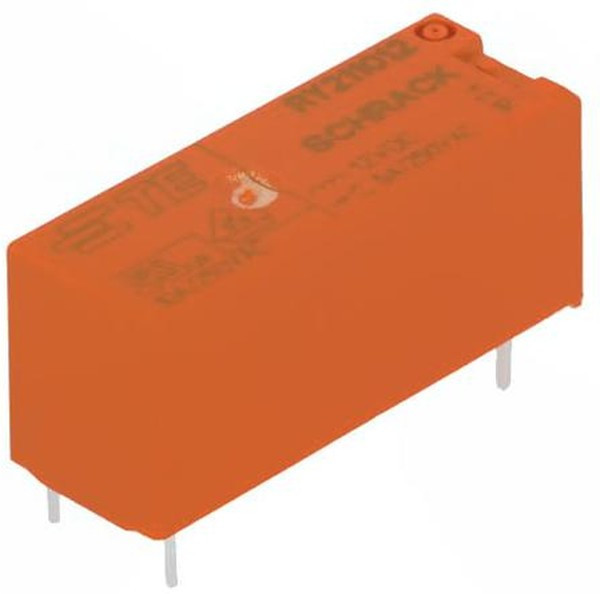 4-1393224-6, Power Relay 12VDC 8A SPDT(28.5x10.1x12.3)mm THT