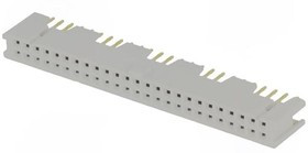 3M-8550-4500PL, Гнездо, IDC, "мама", PIN: 50, прямой, THT, позолота, 3А, 2,54мм