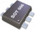 BC857BV,115, BC857BV,115 Dual PNP Transistor, -100 mA, -45 V, 6-Pin SSMini
