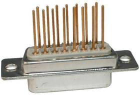 172-009-243R001, D-Sub Standard Connectors D-Sub Conn 9P F Wire Wrap NICKEL