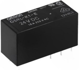 G5RL-K1-E-24DC, Реле электромагнитное, SPDT, Uобмотки 24ВDC, 16A/250ВAC, 840мВт G5RL-K1-E-24DC, Реле электромагнитное, SPDT, Uобмотки 24ВDC, 16A/250ВAC, 840мВт