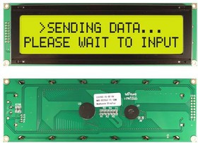 NHD-0220JZ-FL-GBW, LCD Character Display Modules &amp; Accessories STN- GRAY Transfl 182.0 x 60.0