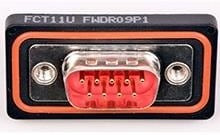 173110-0024, D-Sub Standard Connectors 9P REAR MNT WTRPROOF STRAIGHT PCB TERM