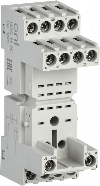 ORS-M-1-2-G, Розетка ORS-M для реле ORM 2C ONI