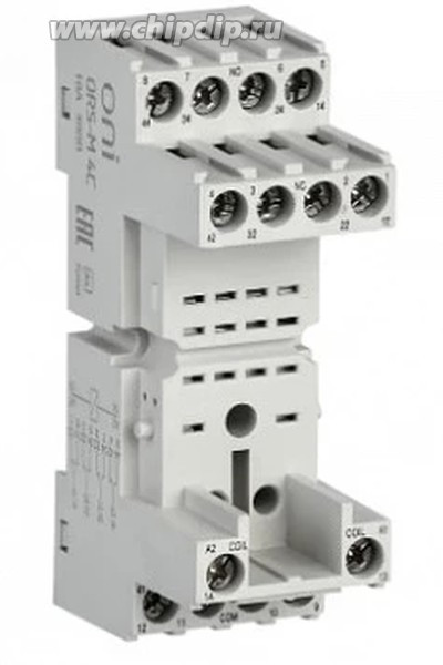 ORS-M-1-2-G, Розетка ORS-M для реле ORM 2C ONI