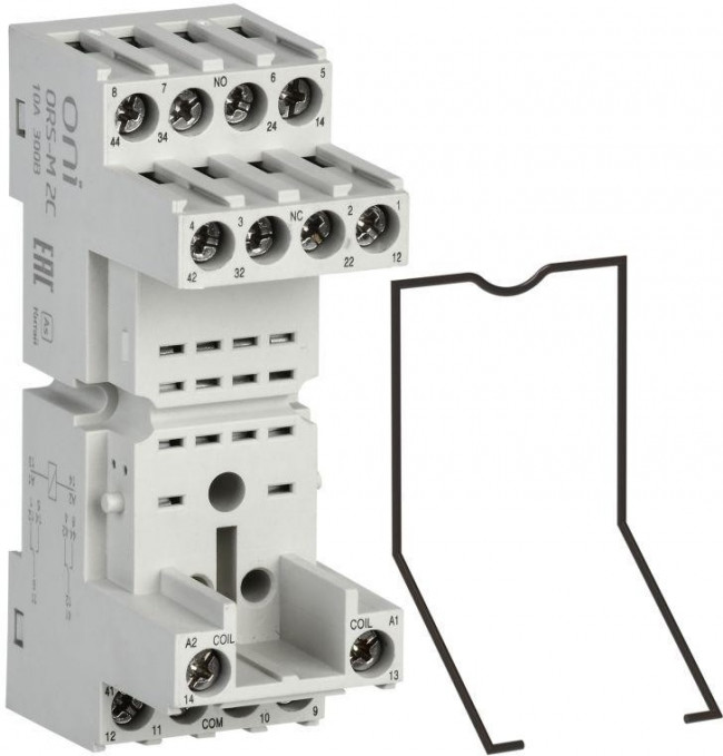 ORS-M-1-2-G, Розетка ORS-M для реле ORM 2C ONI