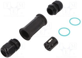 THB.400.D1A, Разъем: питания AC, зажим под винт, TH400, 8-17мм, 0,5-4мм2, 450В