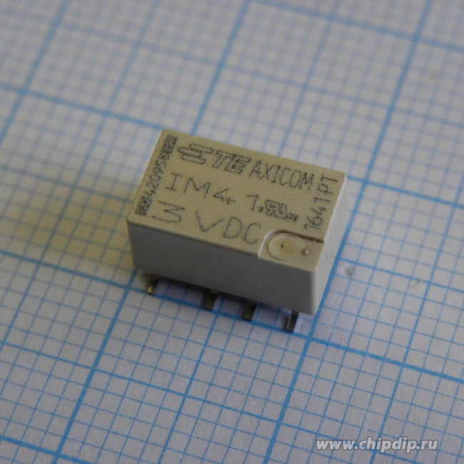5-1462037-4, IM41GR, реле 2 Form C 2A 3V 5-1462037-4, IM41GR, реле 2 Form C 2A 3V