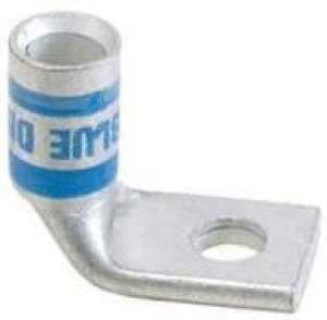 LCAS4-14F-L, Terminals Copp Comp Lug 1 Hole #4 AWG