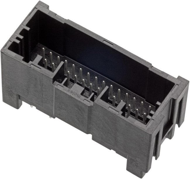 34958-0340, Automotive Connectors MINI50 UNSLVHYBD HDR 3RW 34CKT BLK POL A