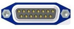 15-006503, D-Sub Standard Connectors 15 Pos Female Solder Pin Straight