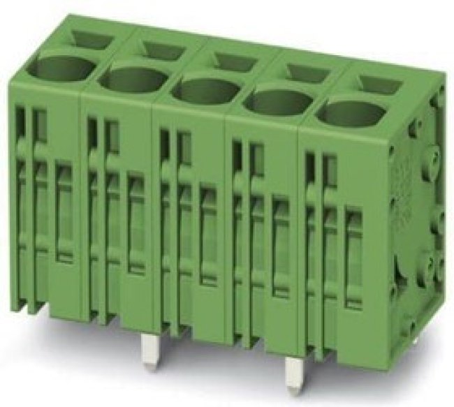 1719419, Fixed Terminal Blocks 41A 800 V 12-pos GRN PC terminal block