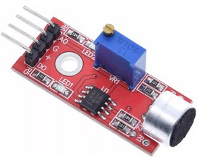 Датчик обнаружения звука KY-037 Датчик обнаружения звука KY-037