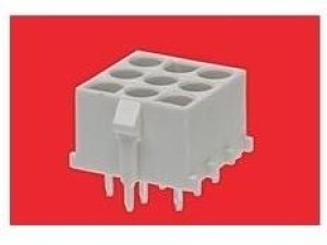 43255-0091, Pin &amp; Socket Connectors 9CKT VERT PWR HDR