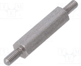 TMM-M2.5X18/DR442, Дистанцирующая стойка с резьбой, 18мм, Внешн.резьба: M2,5