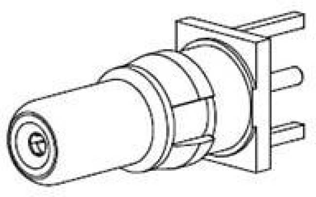 173112-0188, D-Sub Contacts FCT TERM HFREQ STR PC PLG 75 OHM