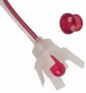 5400A1, LED Panel Mount Indicators RED DIFFUSED 5/16" MOUNTING HOLE