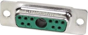 09692017111, D-Sub Mixed Contact Connectors DSUB FEM 11W1 SLDRCUP