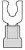 19099-0035, Terminals SNAP SPADE STUD 10 14-16 AWG