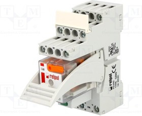 PIR2024AC00LV, Реле: интерфейсное, DPDT, Uобмотки: 24ВAC, 12А, 12A/250ВAC