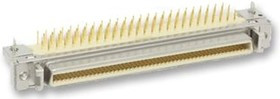N102A0-52B2PC, D-Sub Micro-D Connectors 100P R/A SHLD RECEPT BOARDMNT