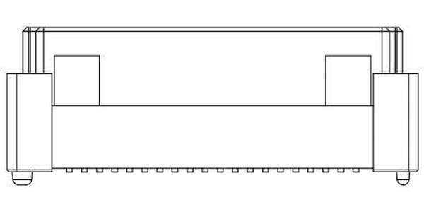 10144517-062802LF, Mezzanine Connector, Receptacle, 0.8 мм, 2 ряд(-ов), 60 контакт(-ов), Поверхностный Монтаж