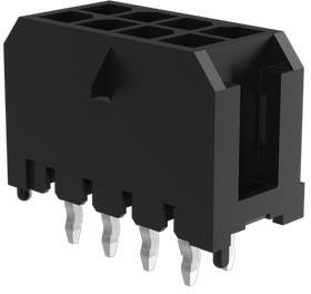 10132450-0421GLF, Headers &amp; Wire Housings Minitek Power3.0 HCC DR VTH HDR 4Pos Tin