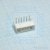 DS1069-6MRW6SA, (XH 06MR 2.5mm), вилка в плату