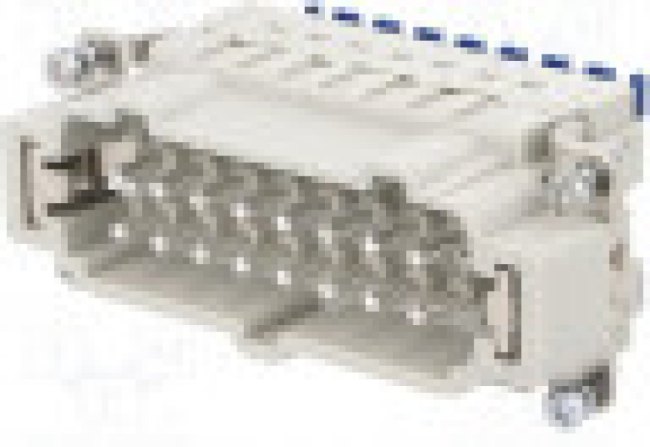 09330242616, Разъем: прямоугольный, "папа", Han ES, PIN: 24, размер 24В, 16А