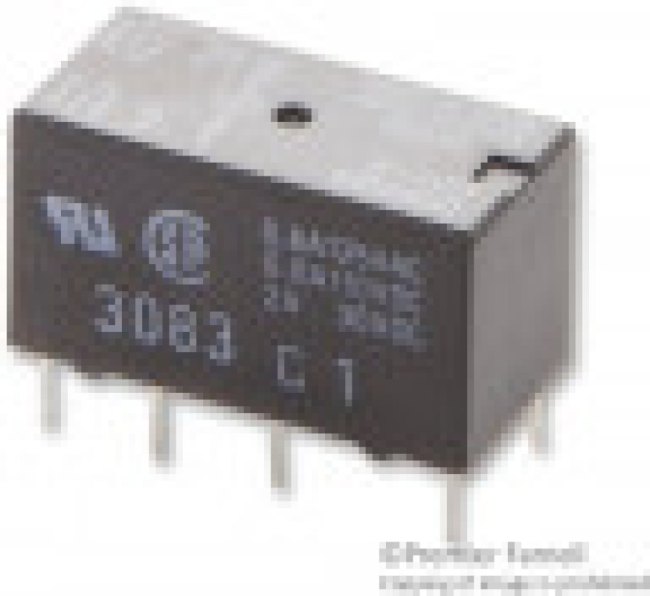 G5V-2 DC12, Сигнальное реле, 12 В DC, DPDT, 2 А, Серия G5V-2, Сквозное Отверстие, Без Защелки G5V-2 DC12, Сигнальное реле, 12 В DC, DPDT, 2 А, Серия G5V-2, Сквозное Отверстие, Без Защелки