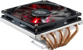 Cooler Master CPU Cooler GeminII M5 LED, 500 - 1600 RPM, 130W, Low profile, Full Socket Support, Кул